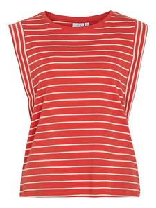 Топ Vila, красно-белый