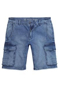 JP1880 Шорты Regular в синем дениме