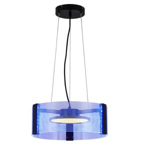 Светодиодная подвесная лампа Novel, 40x120 см, черный/белый/прозрачный