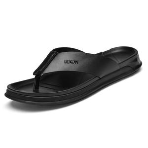 Мужские шлепанцы на резиновой подошве LEXON, Black