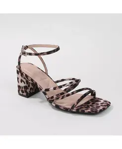 Сандалии Emmarie на блочном каблуке с ремешками BERNESS, мультиколор