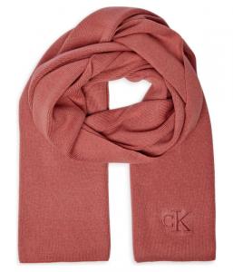 Шарф женский Calvin Klein Jeans вязаный, розовый