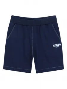 Шорты с логотипом Kenzo Kids, синий