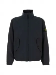 Куртка с высоким воротником Stone Island, синий