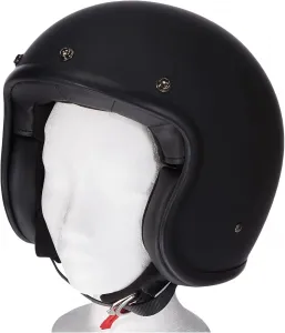 Мотоциклетный шлем DMD 1jts30000mb04, матовый черный, размер L, Black