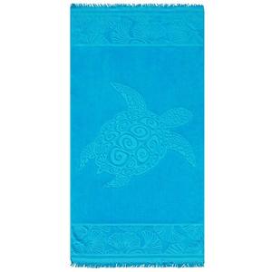 Пляжное полотенце Le Comptoir de la Plage Kumini, синий - текстиль - 90 x 1 x 170 см