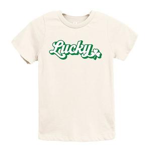 Футболка Lucky outline youth с коротким рукавом The Juniper Shop, Cream
