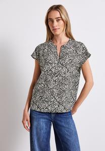 Блуза Street One MIT MINIMAL PRINT, Grün/Dark Green