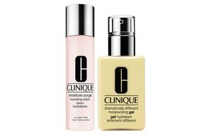 CLINIQUE QIANBI долговечный стабилизирующий розовый водно-масляный безмасляный бьюти-крем набор для ухода за кожей увлажняющий и восстанавливающий 200мл+125мл