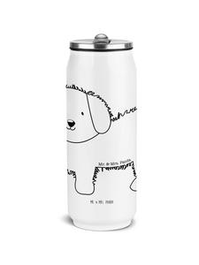 Mr. & Mrs. Panda Бутылка для воды для собак с мягким, пушистым дизайном, без... белого цвета