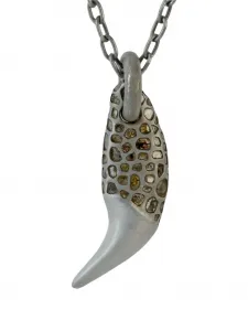 Колье Bear Tooth Parts Of Four, серебристый