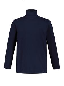 Футболка с короткими рукавами темно-синего цвета JP1880