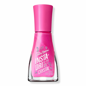 Коллекция лаков для ногтей Insta-Dri Crystal Sally Hansen, Pink Charm Stone (glittery hot pink)
