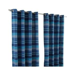 Штора Homescapesn mit Ösen Morocco im 2 шт, 147x137x137 см, синий