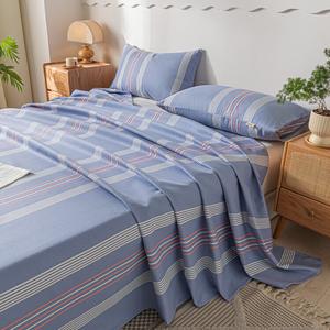 Avivi Простыня 150х240 см из грубого хлопка, цвет Elegant Blue