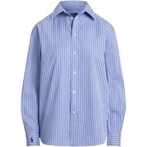 Полосатая рубашка на пуговицах Polo Ralph Lauren, голубой