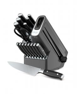 Набор из 17 ножей Foodi NeverDull из немецкой стали премиум-класса Ninja, черный