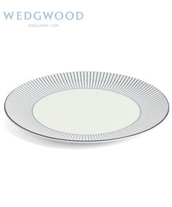 Тарелка Wedgwood Geo Blue, в полоску, 24 см
