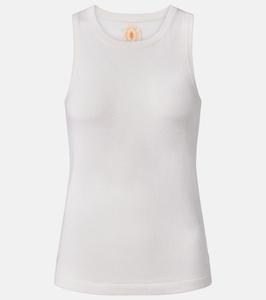 Кашемировый топ Jardin des Orangers, белый