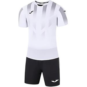 Футболка и шорты для футбола Joma (Темно-королевский синий + черный)