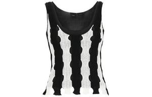 Футболка-майка женская черная PINKO