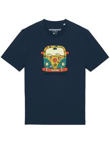 Футболка wat? Apparel, темно-синий