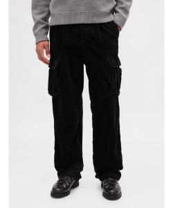 (M) Свободные вельветовые брюки-карго