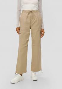 Брюки карго QS, бежевый
