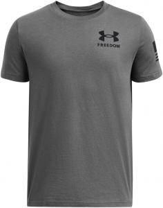 Under Armour Boys New Freedom Flag футболка, (025) Castlerock/Black