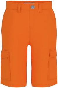 Шорты-карго GUESS для мальчиков из крашеного поплина, Organic Orange