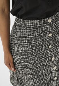 Юбка Cream MILLIE, Black White Boucle Check/Black