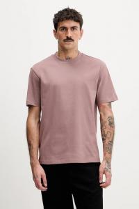 Хлопковая футболка dapolino HUGO, розовый