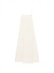 Платье с цветочным узором из пайеток Liu Jo, бежевый