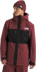 Мужская утепленная куртка Freedom от THE NORTH FACE | Зимнее пальто с водоотталкивающей отделкой, капюшоном, совместимым со шлемом, и карманами на молнии, Sumac/Tnf Black