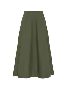 Юбка миди Sherise А-силуэта Cruna, зеленый