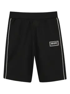 Шорты с логотипом Kenzo Kids, черный