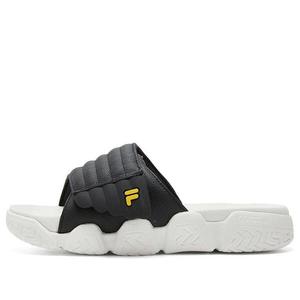 Тапочки barricade slippers 'black white' Fila Fusion, черный