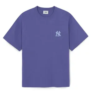 Футболка New York Yankees Basic Collection SS26 Unisex MLB, new york yankees/фиолетовый