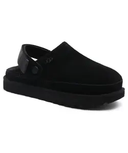 Кожаные мюли с сандалиями GoldenStar Clog Ugg, черный