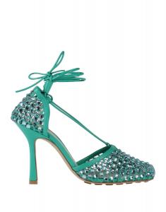 Туфли Bottega Veneta, изумрудно-зеленый