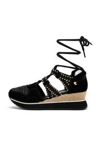 Босоножки на танкетке Gioseppo, черный