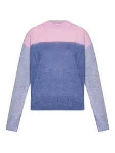 Двухцветный свитер Madeline MARANT ÉTOILE, синий