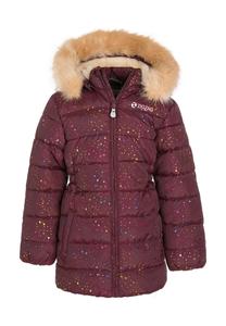 Стеганая куртка Астрид со съемным капюшоном ZIGZAG, цвет Port Royale