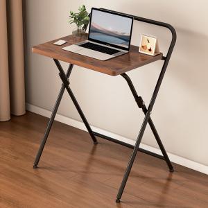 Стол компьютерный складной 80x48 см одноуровневый, цвет Walnut