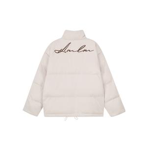 AMLM Пуховик унисекс светло-розовый, Light Khaki