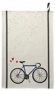 Кухонное полотенце La cerise sur le GaМ‚teau Felix so blue, белый - текстиль - 70 x 1 x 50 см