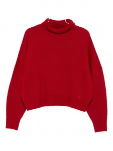Свитер Luke roll-neck Loulou De Saison, красный