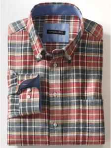 Рубашка с длинными рукавами в серую клетку WITT WEIDEN