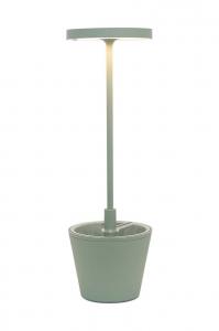 Беспроводная светодиодная настольная лампа Zafferano Paldina Reverso, зеленый
