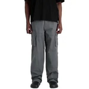 Брюки карго Alpha Industries Ripstop Patchwork, серый